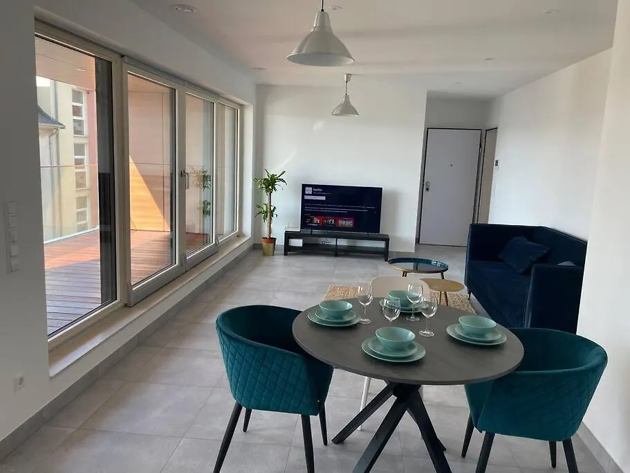 Apartment New & Large 1 Bedroom In Center-Terrace & Parking - 142-100 Luxembourg Luxembourg